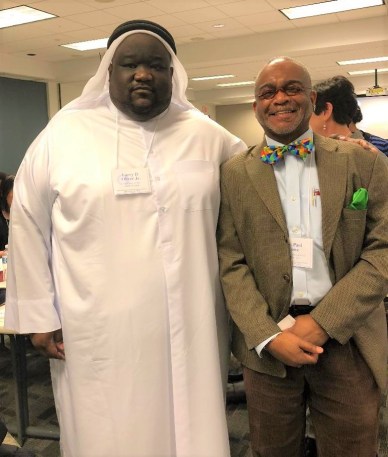 Larry Oliver Jr Academic Manager Embassy of the State of Qatar, Cultural Attache Office with Dr. Lowe Educational Consultant Admissions Advisor