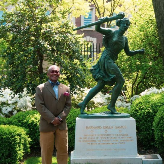 Dr_Lowe_Barnard_College_Greek_Games_Statue