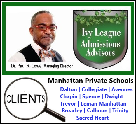 Manhattan Private High Schools Ivy League acceptances