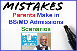 Mistakes in Admissions