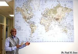 Dr Paul Lowe World map clients